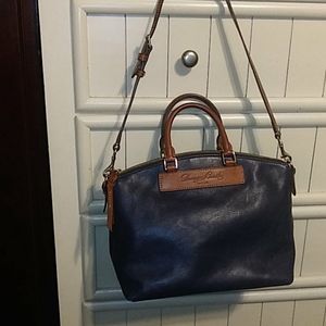 Dooney & Bourke Navy satchel